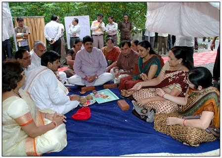 2011august14 examinetion hall bhoomi pujan (5)